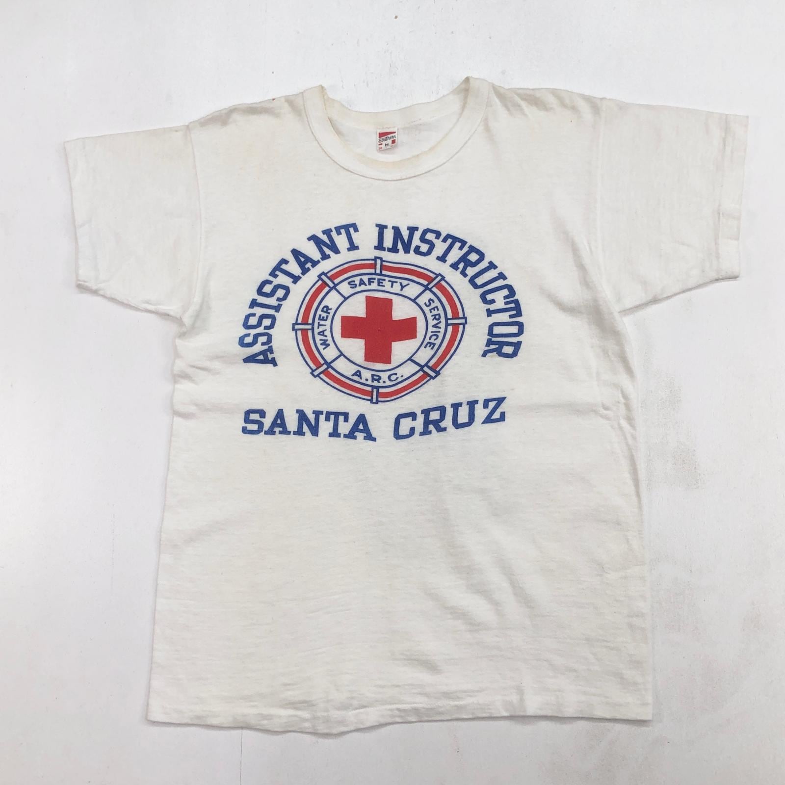 RUSSELL 60s-70s Ｔシャツ 染み込みプリント RUSSELL SOUTHERN ラッセル 50- 60年代 染み込み プリントTシャツ タグ