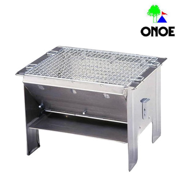 尾上製作所 (ONOE) フォールディングBBQコンロ バーベキュー 折り畳み 折りたたみ アウトドア 用品 キャンプ グッズ レジャー 炭 木炭 焚火 調理 料理 オーブン グリル F-2527