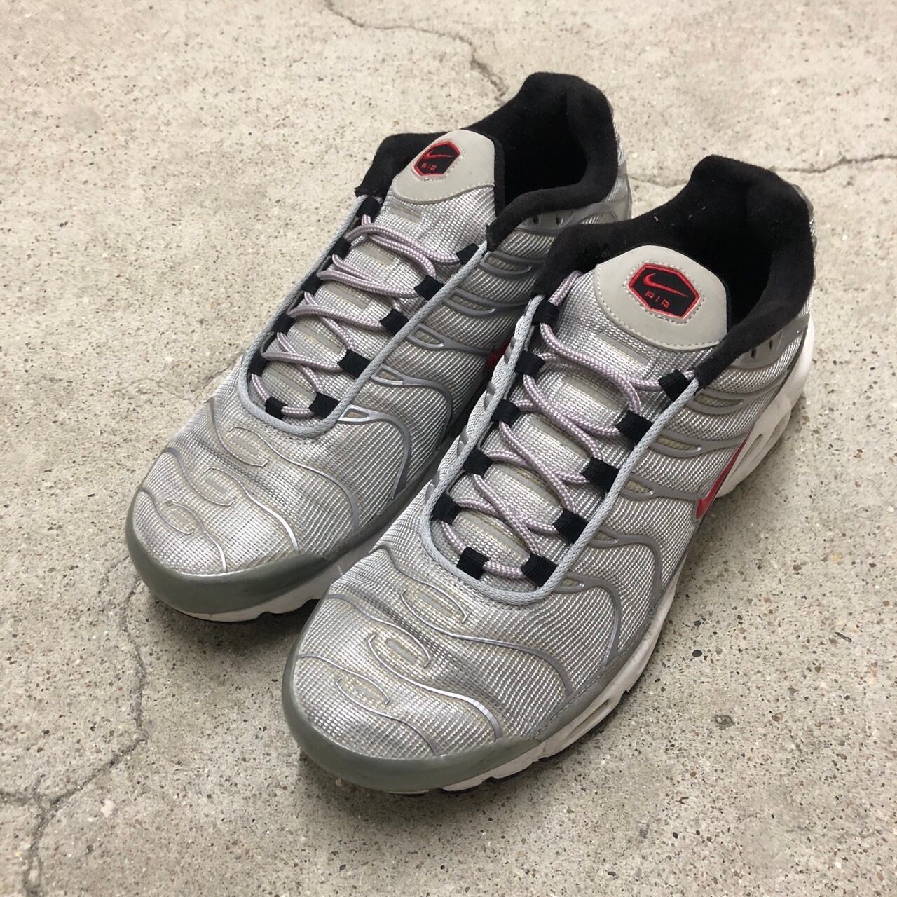 NIKE/AIR MAX PLUS QS/Metallic Silver/2016年製/28.0cm/エアマックス