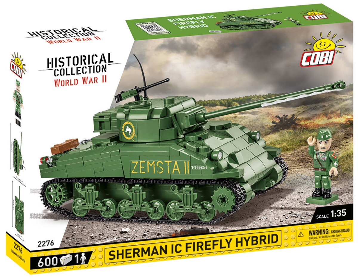 COBI #2276 シャーマン 1Cファイアフライ (Sherman Firefly 1C 