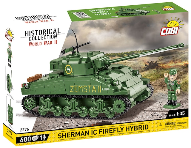 COBI #2569 M4A3シャーマン+T34 カリオペ (Sherman M4A3 T-34 Calliope)