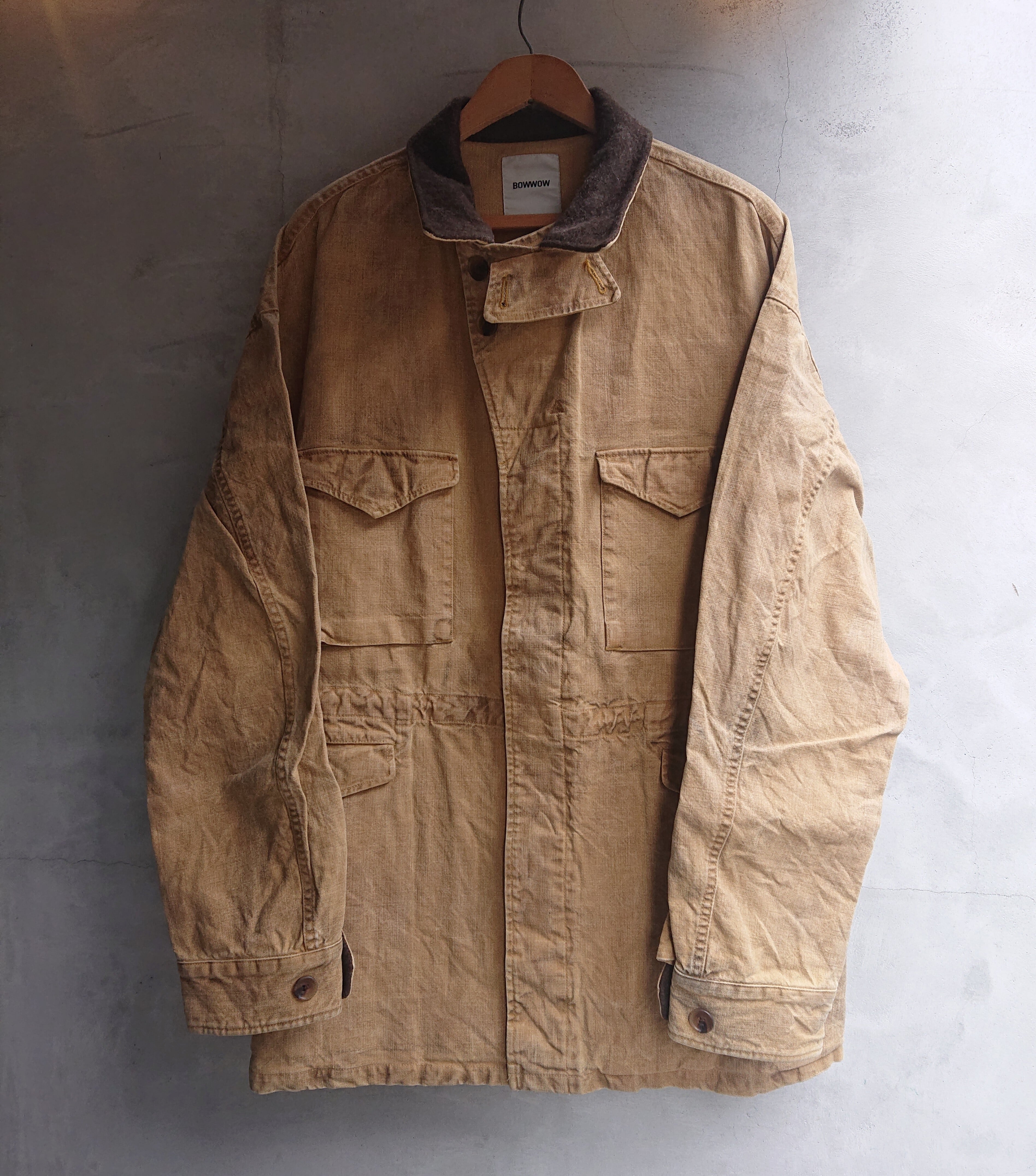 BOWWOW TIN CLOTH FIELD JACKET