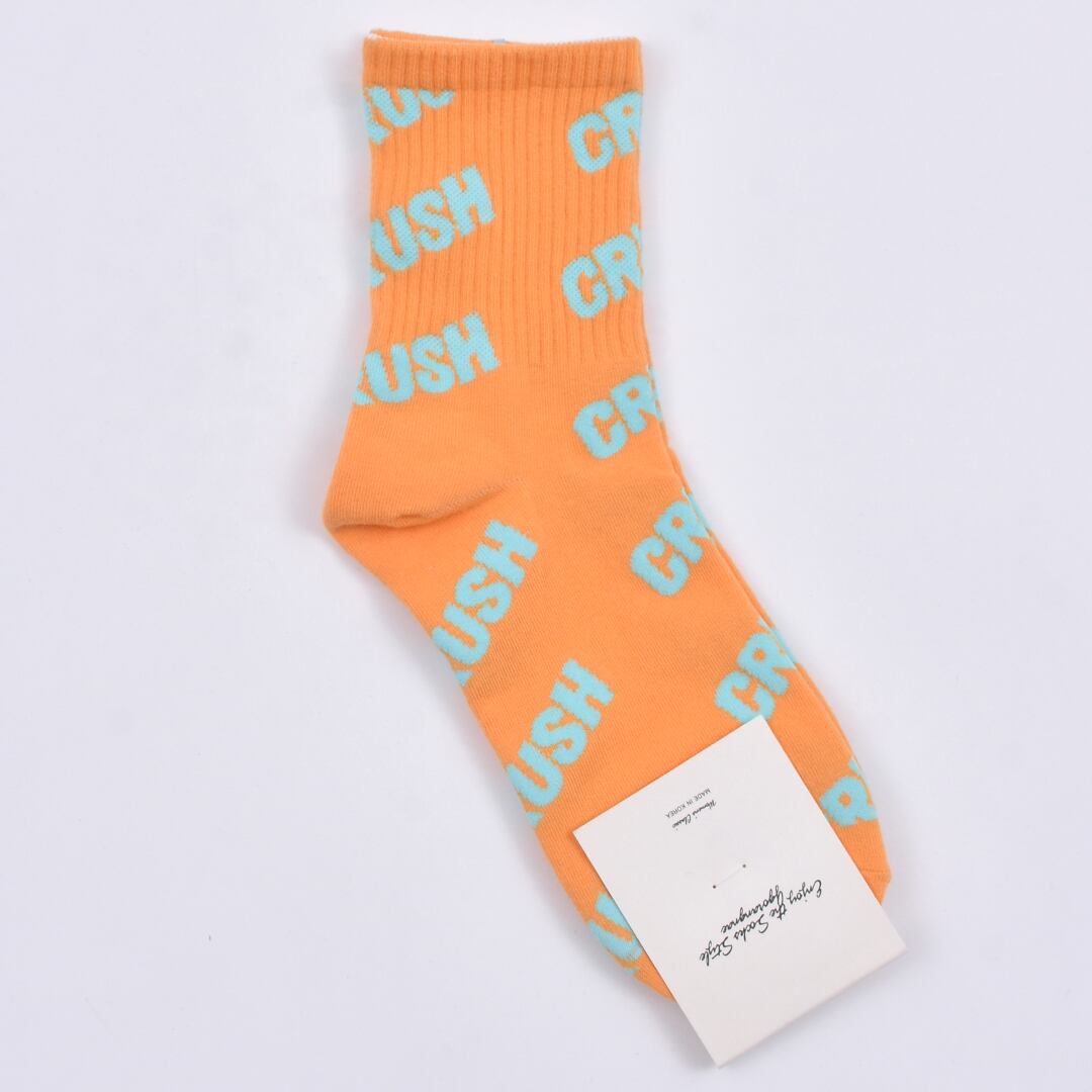 CRUSH 総柄ソックス | VOLCAN&APHRODITE
