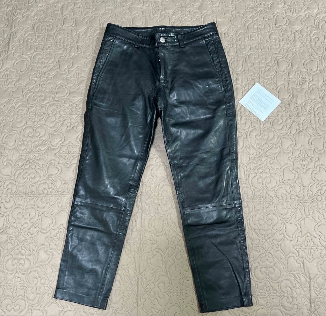 CHROME HEARTS クロムハーツ レザーパンツ