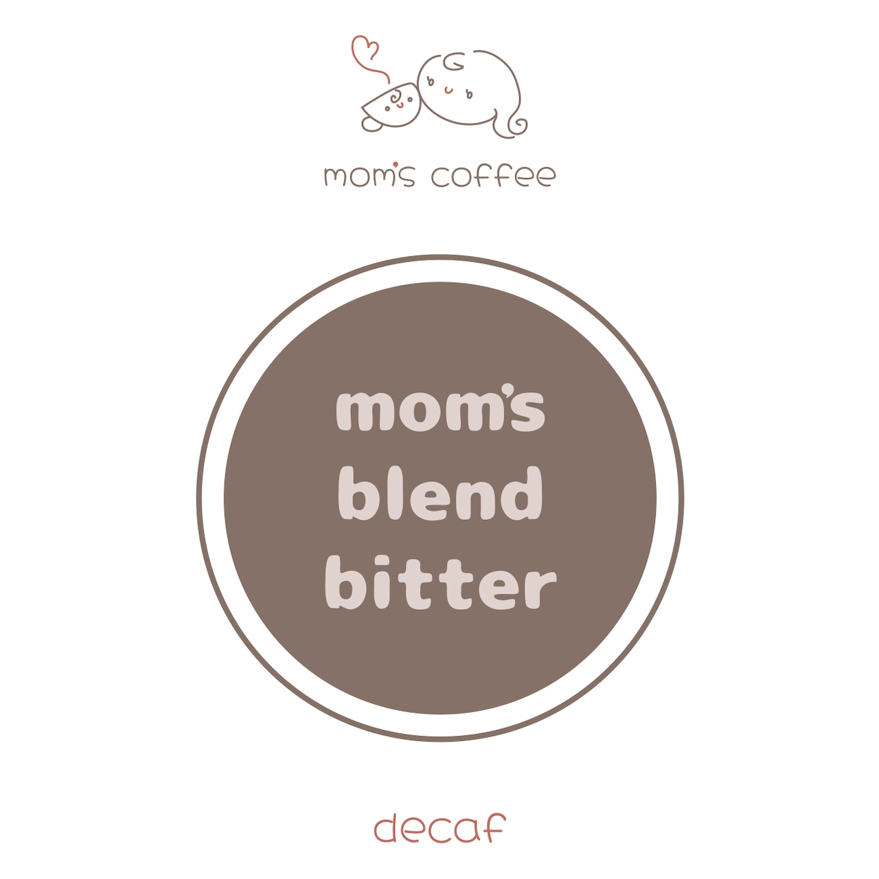 【300g】マムズブレンド・ビター【ディカフェ】