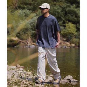 Buckle belt wide pants 1420