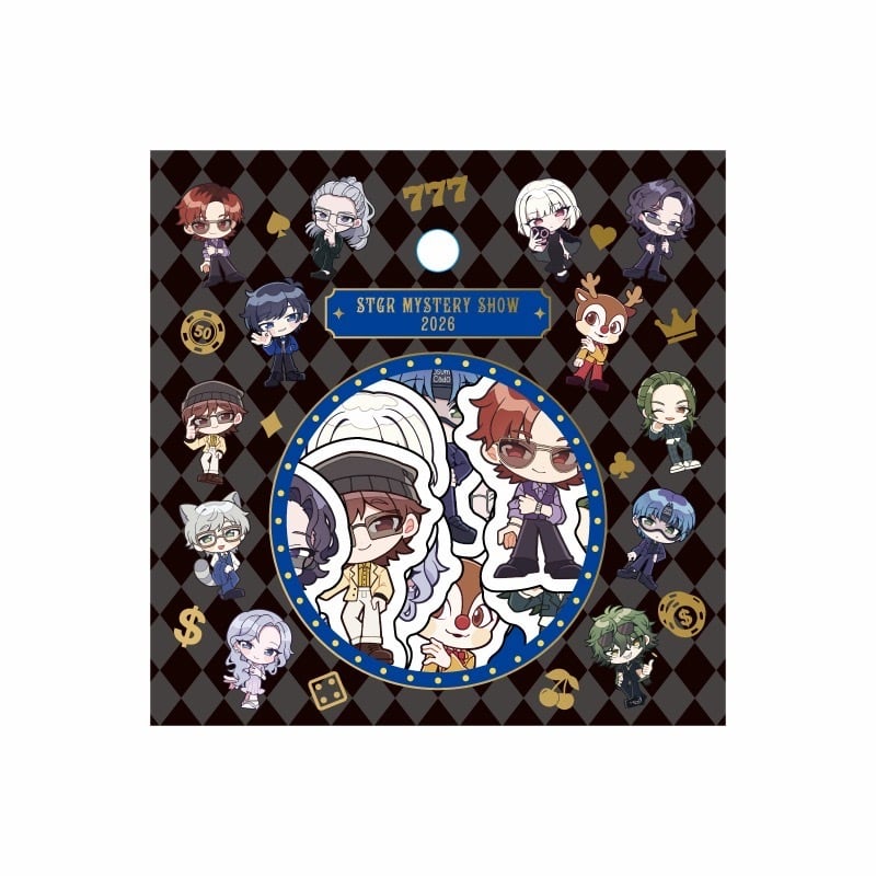 ステッカーセット【B】(12種1セット) | STGR MYSTERY SHOW 2026 STORE