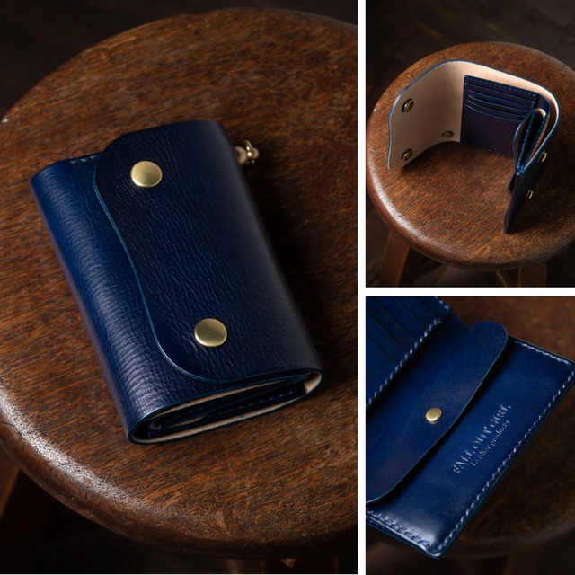 HAND MIDDLE WALLET Deep Blue