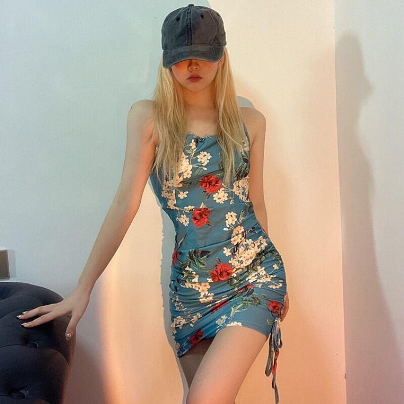 ホルタースカート サマースリムドレス 夏物 スリムヒップ バックパック リュック ハンチェンe96772779535