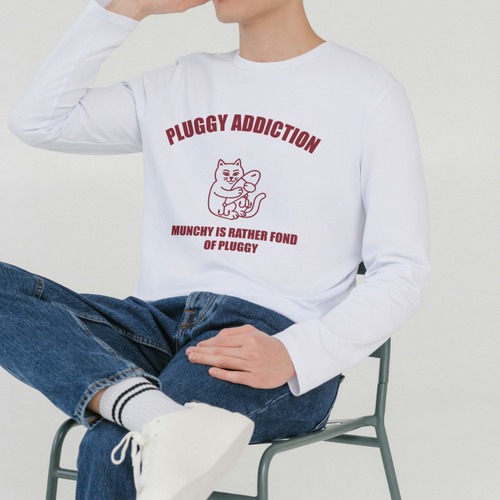 PLUGGY ADDICTION ロンT - 全4色 LP0054