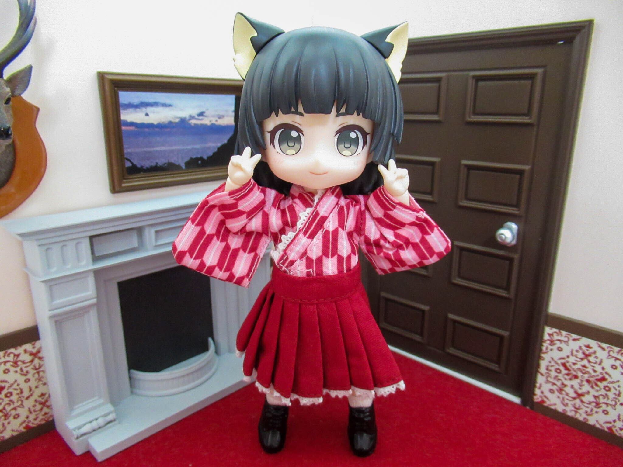 最適な価格 ヤフオク! ねんどろいどどーる 猫耳メイド サクラ ノンスケ...