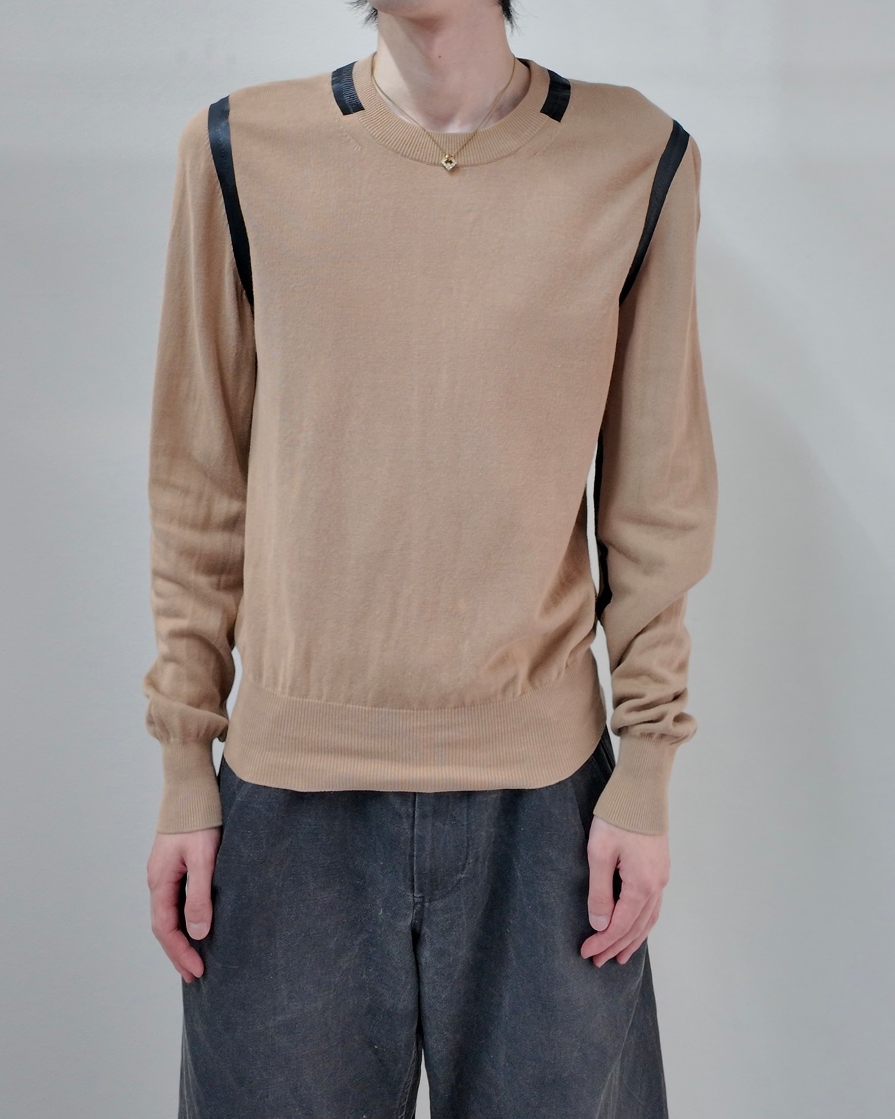 【DOLCE&GABBANA】bondage tape knit