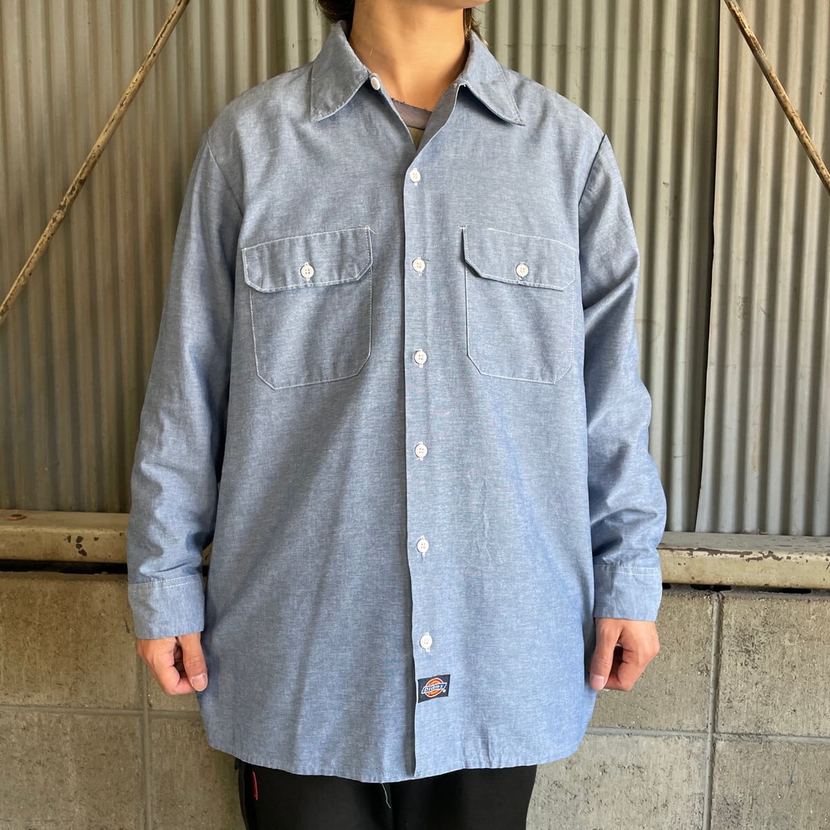 Dickiesディッキーズ シャンブレーシャツ USA製 【公式通販】