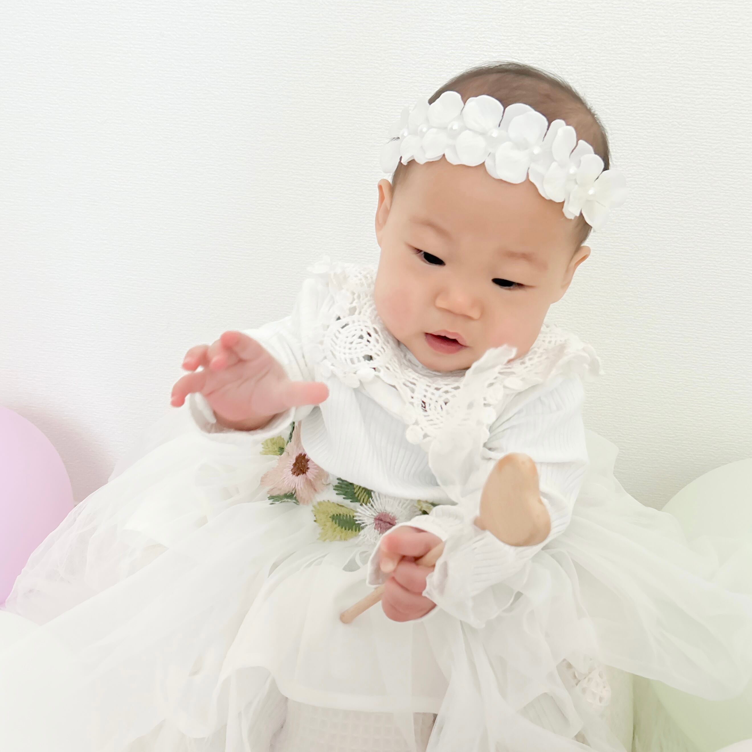 White Flower hair band 【造花】