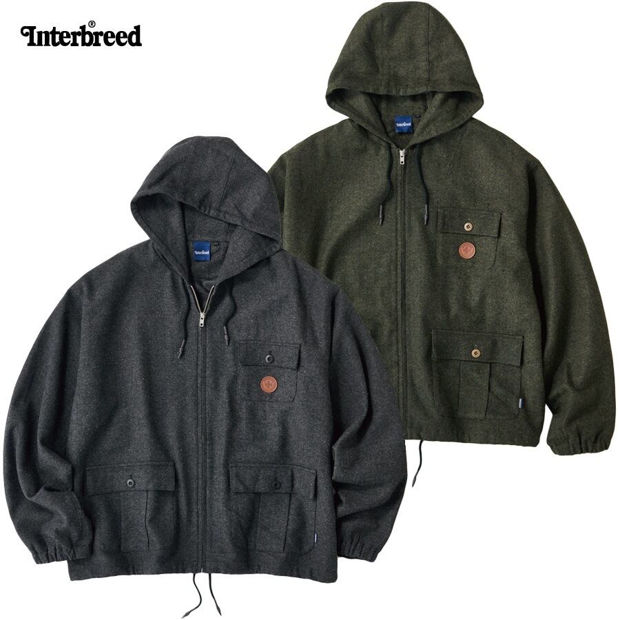 INTERBREED : Herringbone Wool Jacket | FULLSPEC.