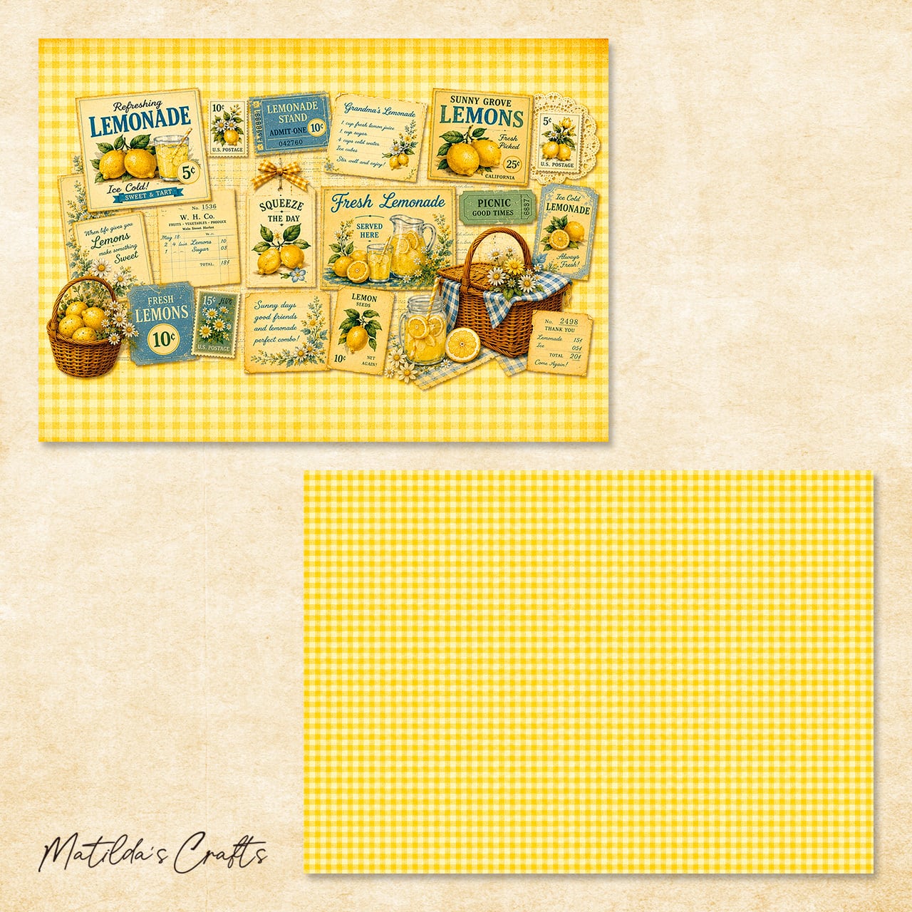 デザインペーパー MA-0007 | Matilda's Crafts
