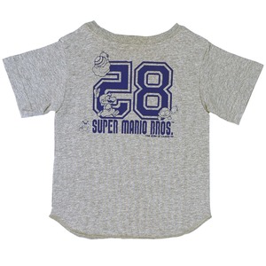 KOG Jr. キッズ マリオナンバリング Tシャツ（グレー） / THE KING OF GAMES