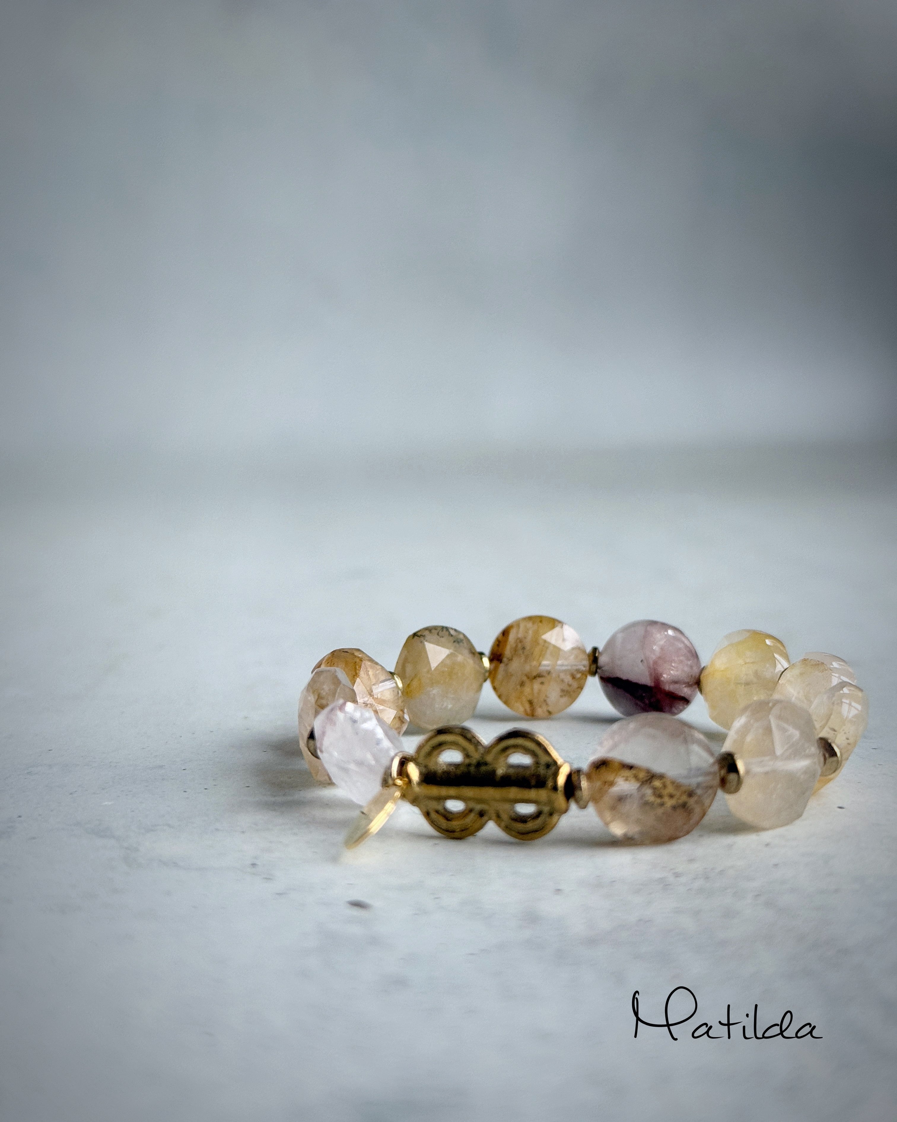 tumble bracelet(デンドリティッククォーツ)