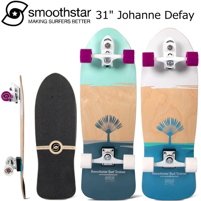 スムーススター Smoothstar  31 Johanne Defay THD サーフトレーナー スラスターシステム サーフスケート トレーニング コンプリート スケボー 完成品 smooth スラスターディー