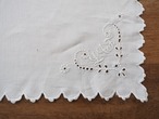 リネンナプキン イニシャルとハート型刺繍(穴・シミあり) 画像6