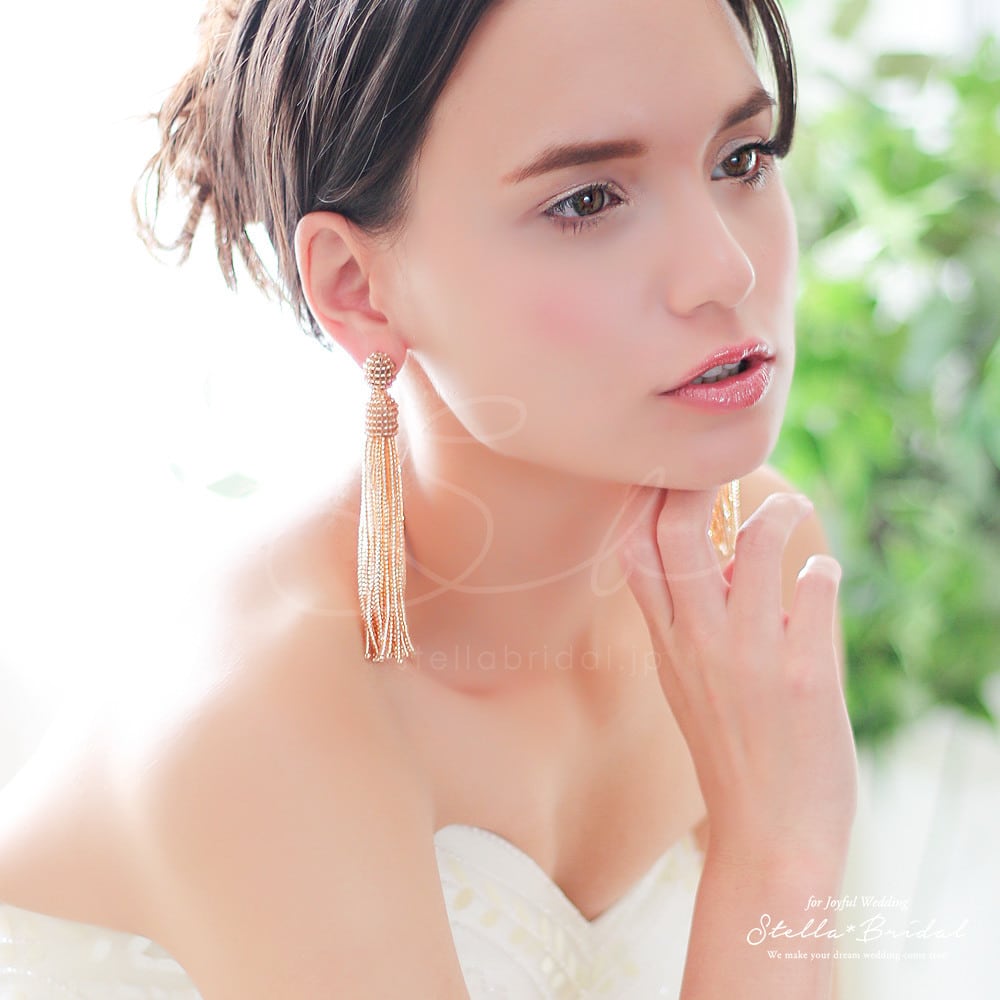 ヴィンテージタッセルピアスorイヤリング グラム・アンビエント