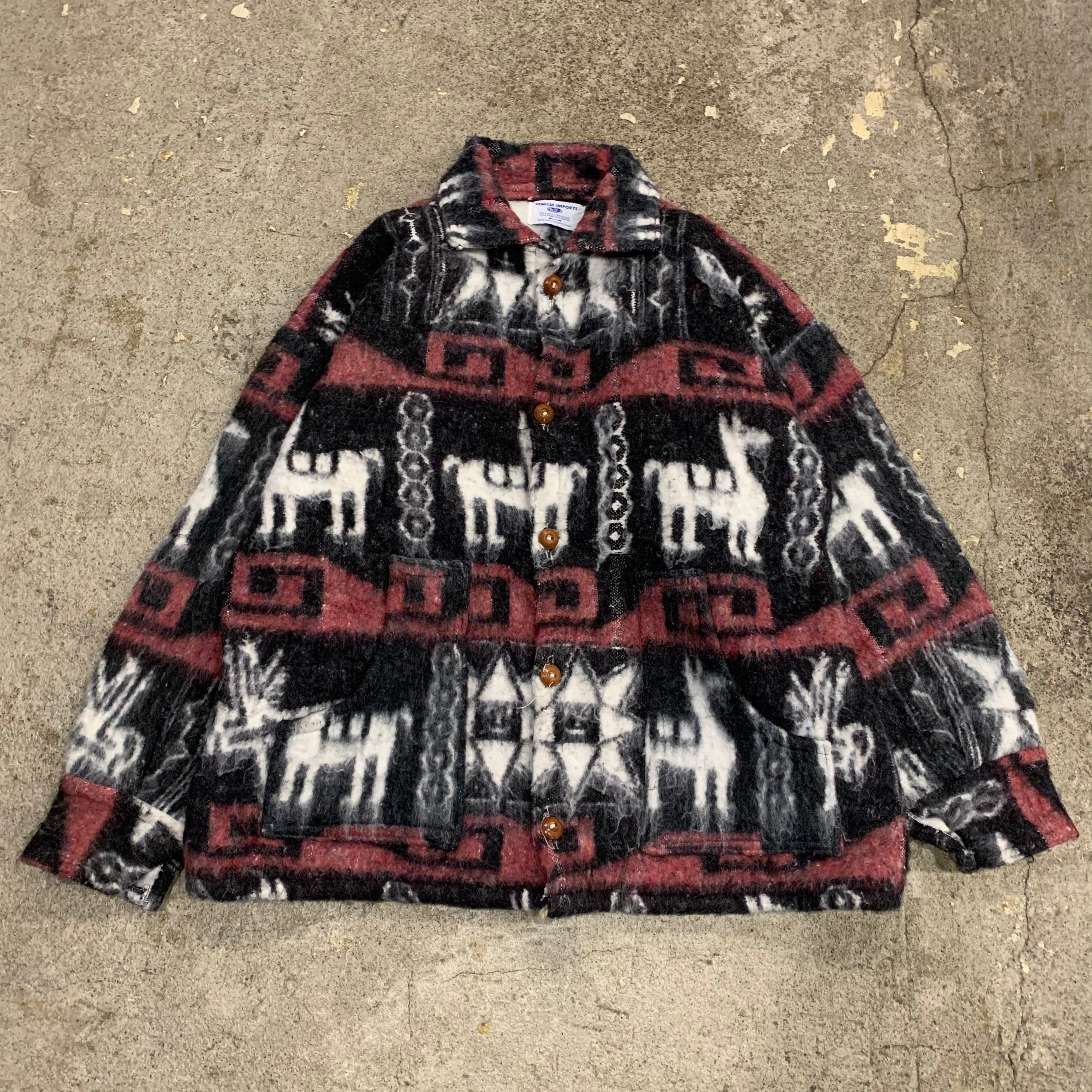 90s VENICIA IMPORTS native pattern jacket | What