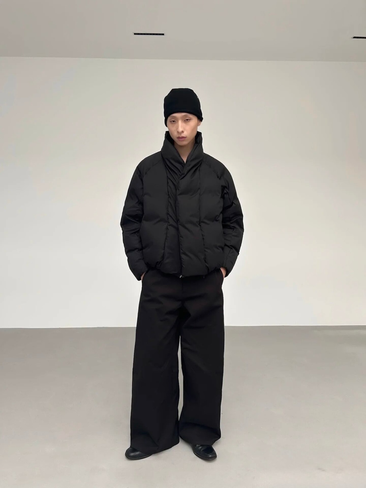 Yausye Down Scarf Collar Jacket