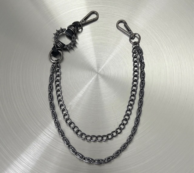 Dark Spiky Pants Chain AA01