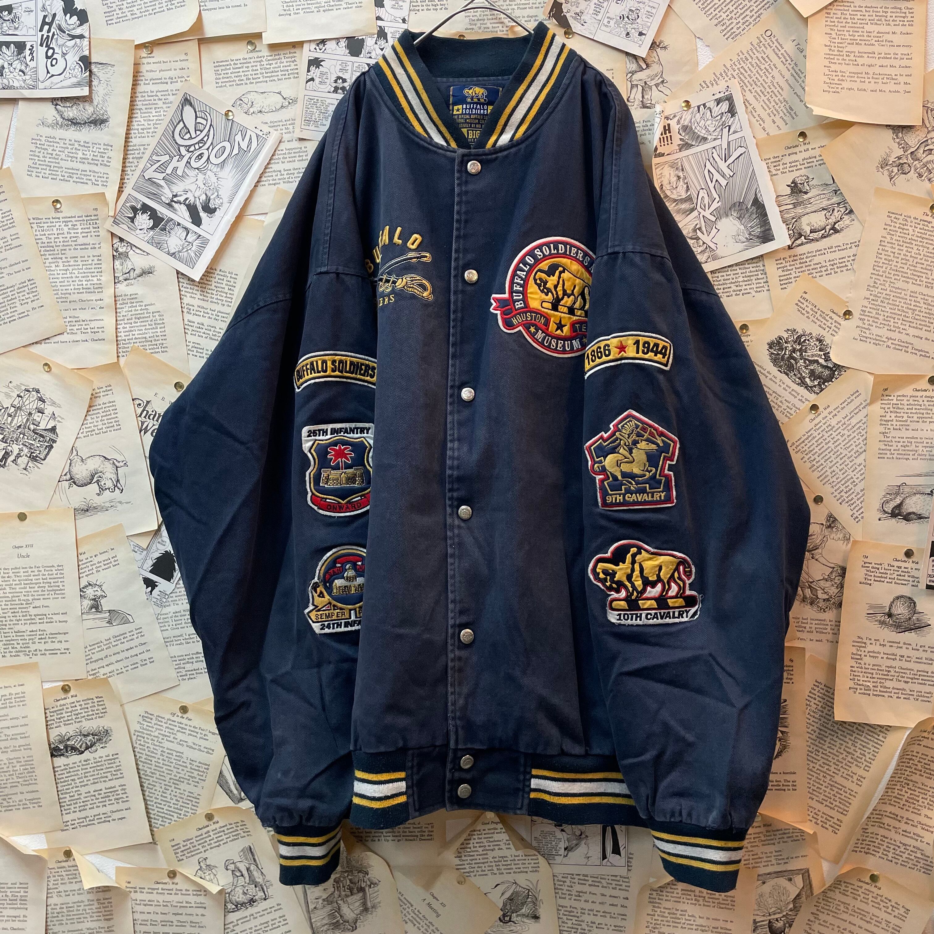 BUFFALO SOLDIERS 全刺繍スタジャン | 古着屋PENNY