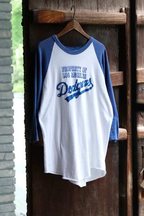 Utah／70's- 80's "Dogers" raglan sleeve tee shirt