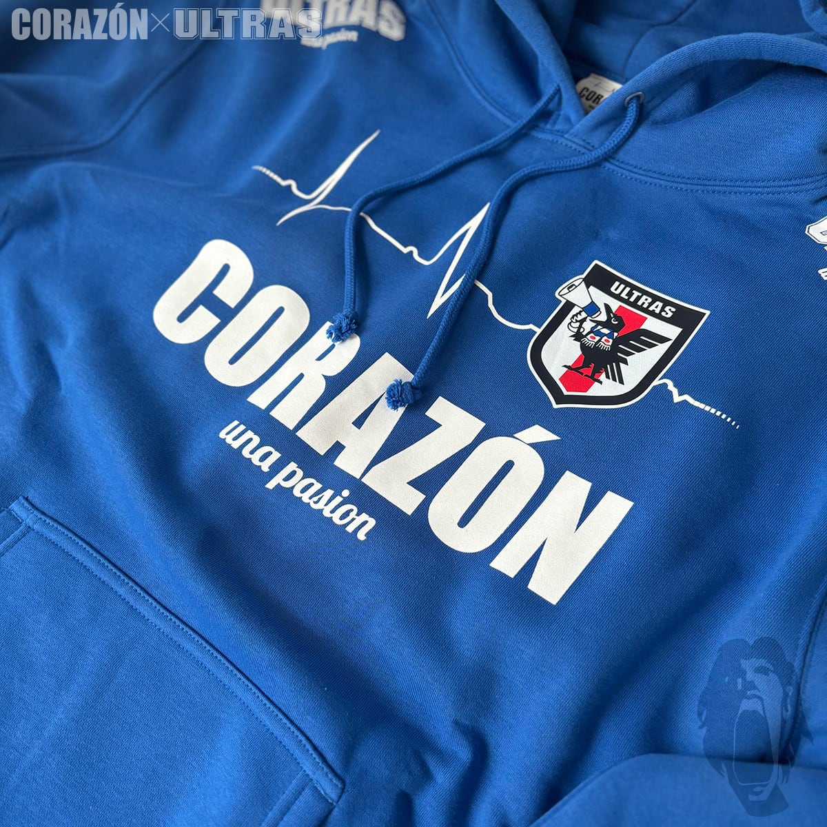 ULTRAS】CORAZÓN no.12 パーカー ロイヤルブルー | CORAZON OnlineShop