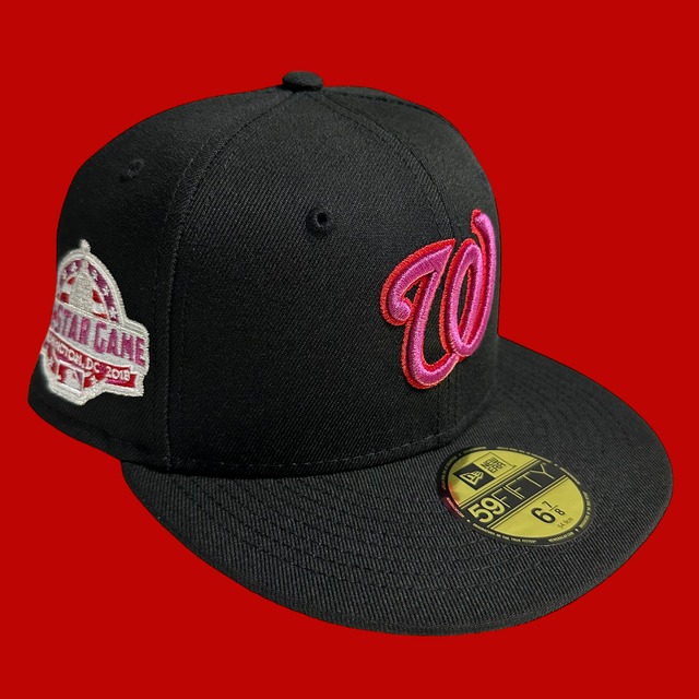 Washington Nationals 2018 All Star Game New Era 59Fifty Fitted / Black (Gray Brim)