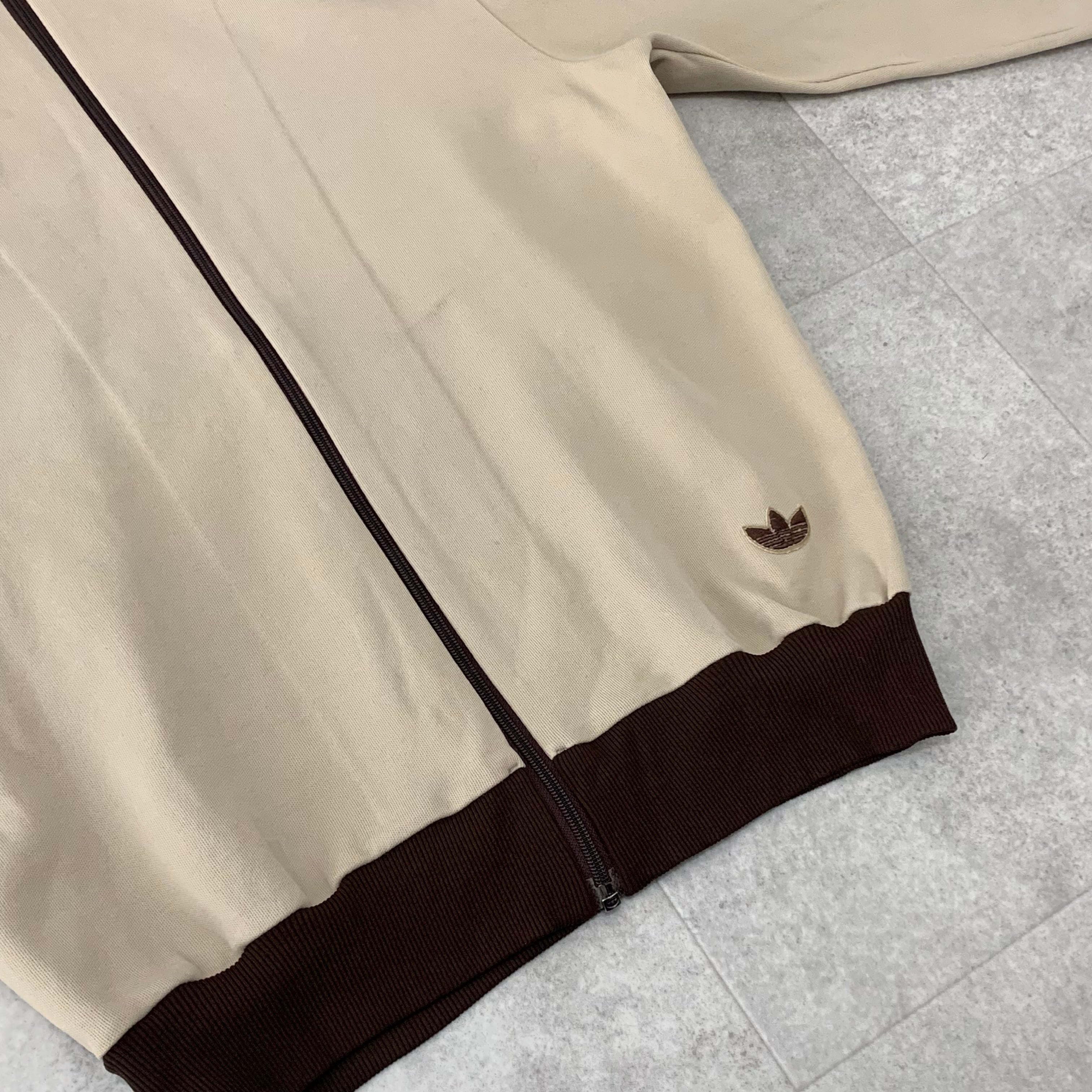 アディダス adidas 70s トラックジャケット ビンテージ ブラウン アディダス adidas 70s トラックジャケット ビンテージ ブラウン