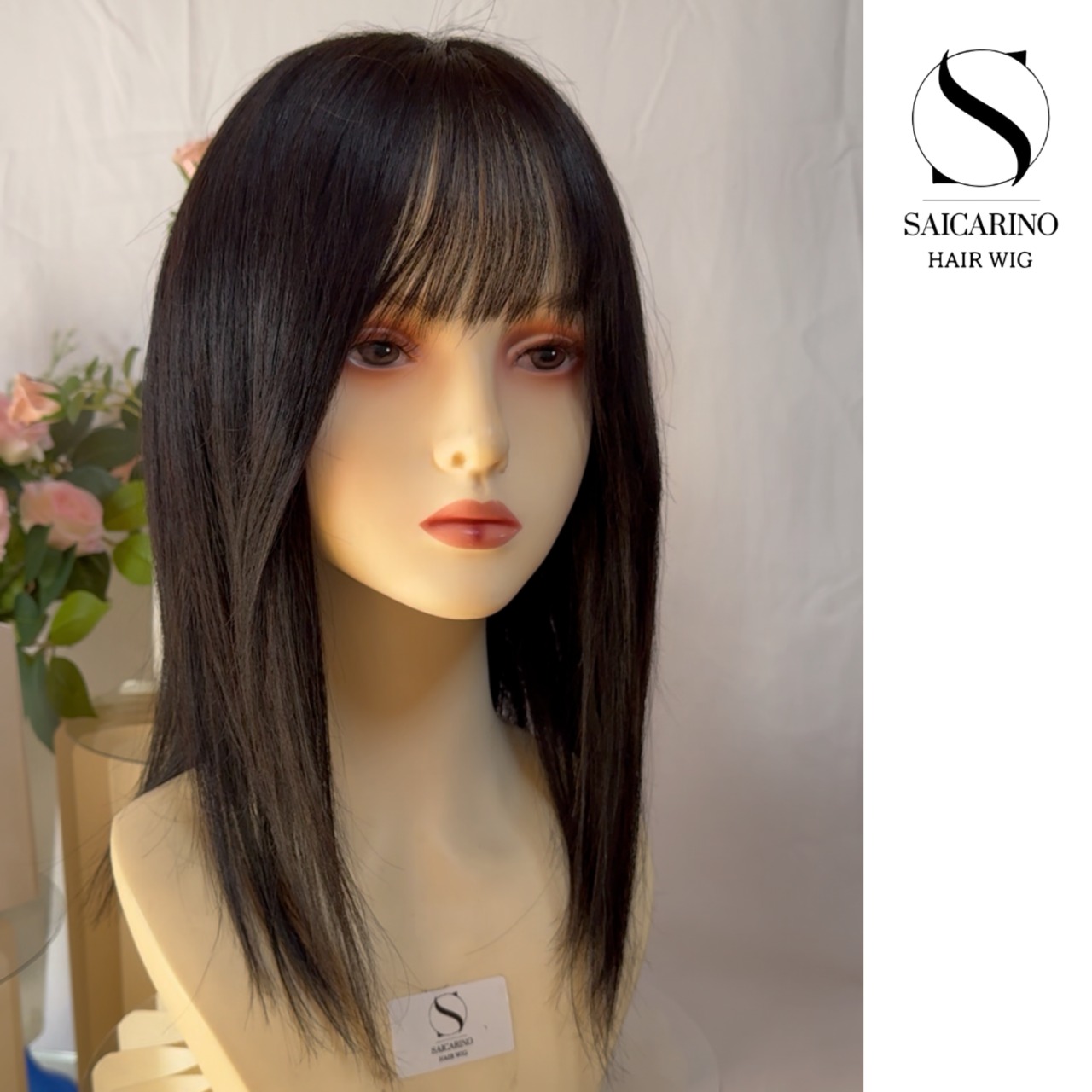 【旧商品セール】ミディアムウィッグ(ブラック)