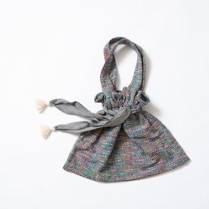 Suno & Morrison / Tweed Drawstring Tote〈silk cotton〉