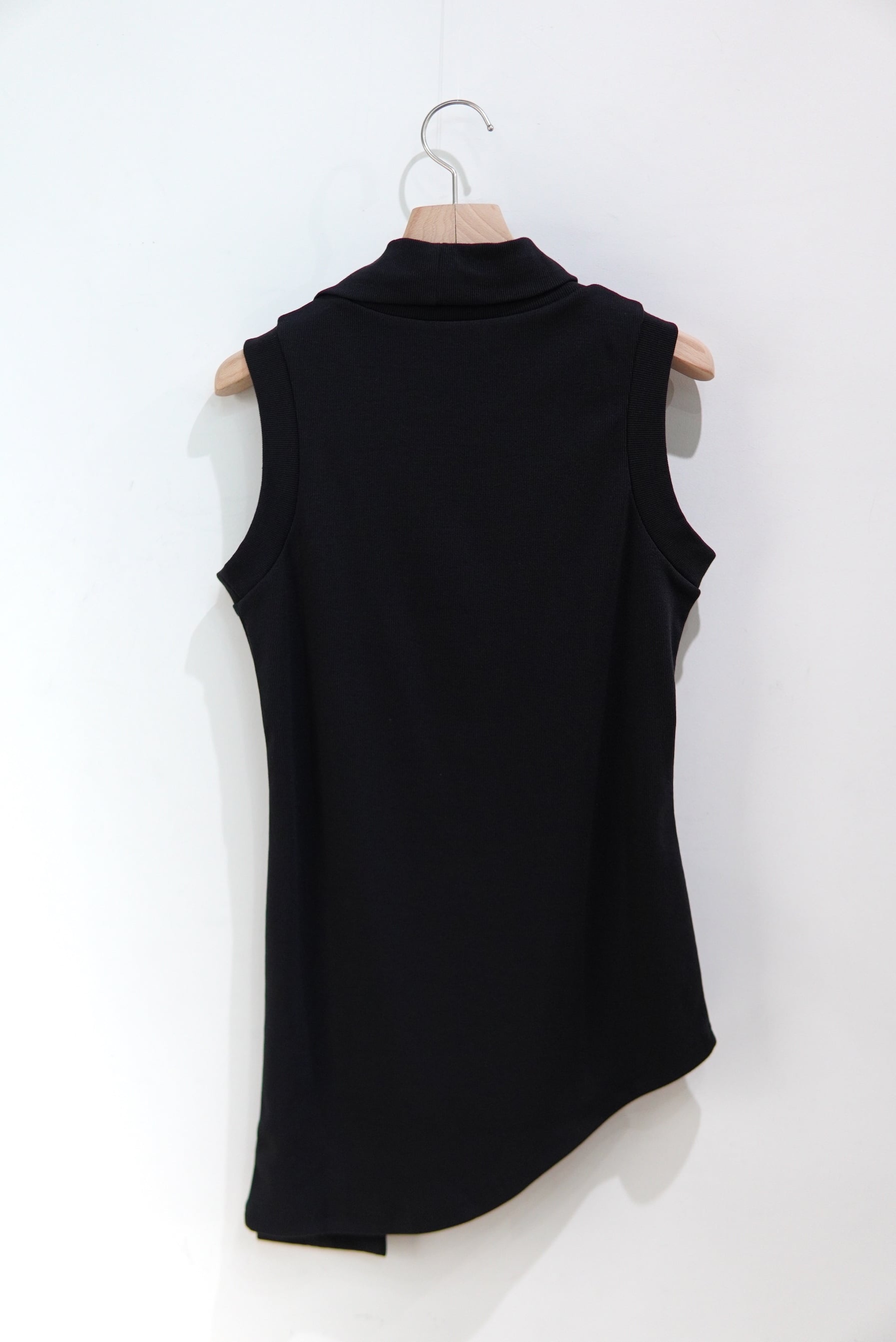 cobble du / Long tie tank / BLACK | POETRY