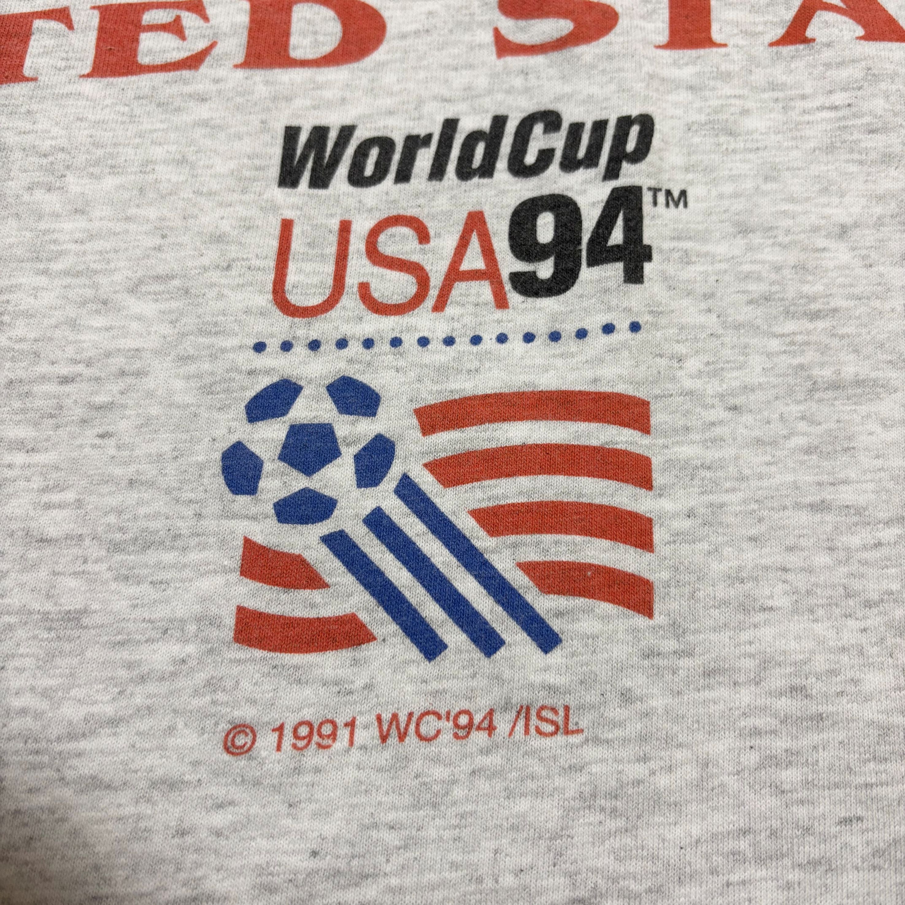 古着好きの大学生 古着 90s サッカー World Cup USA94 公式Tシャツ SALEM SPORTSWEAR