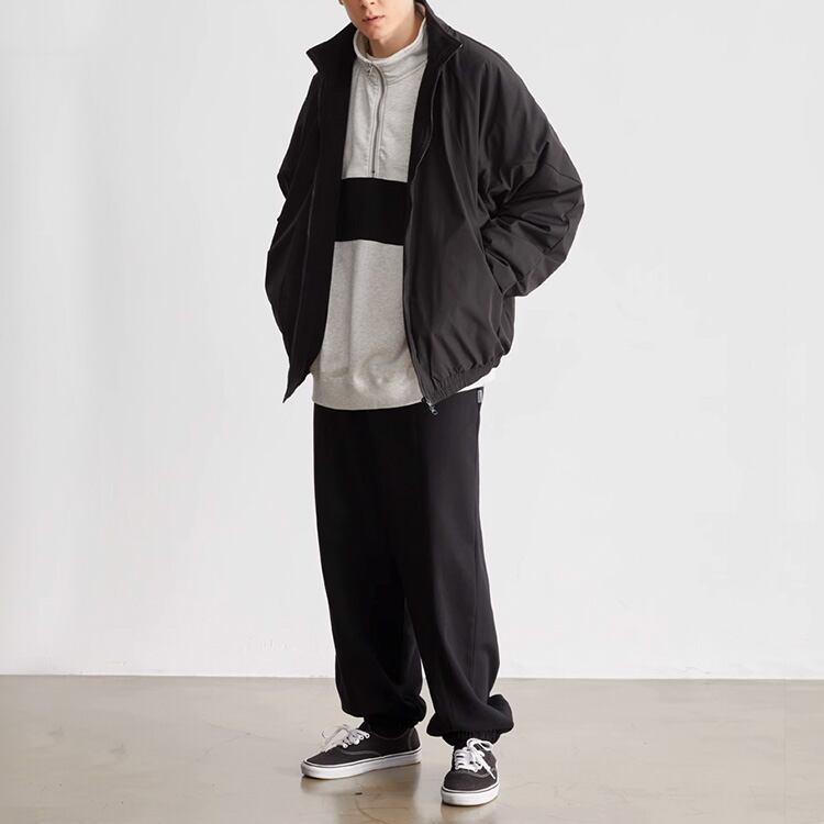 ★POLAR FLEECE THICK STAND COLLAR CASUAL JACKET　　　A0589