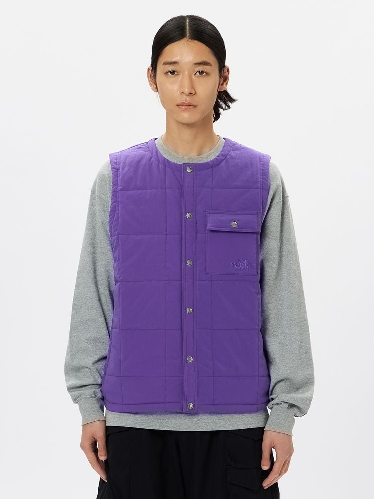 THE NORTH FACE メドウウォームベスト パープル THE NORTH FACE (ザノースフェイス) メドウウォームベスト (TP