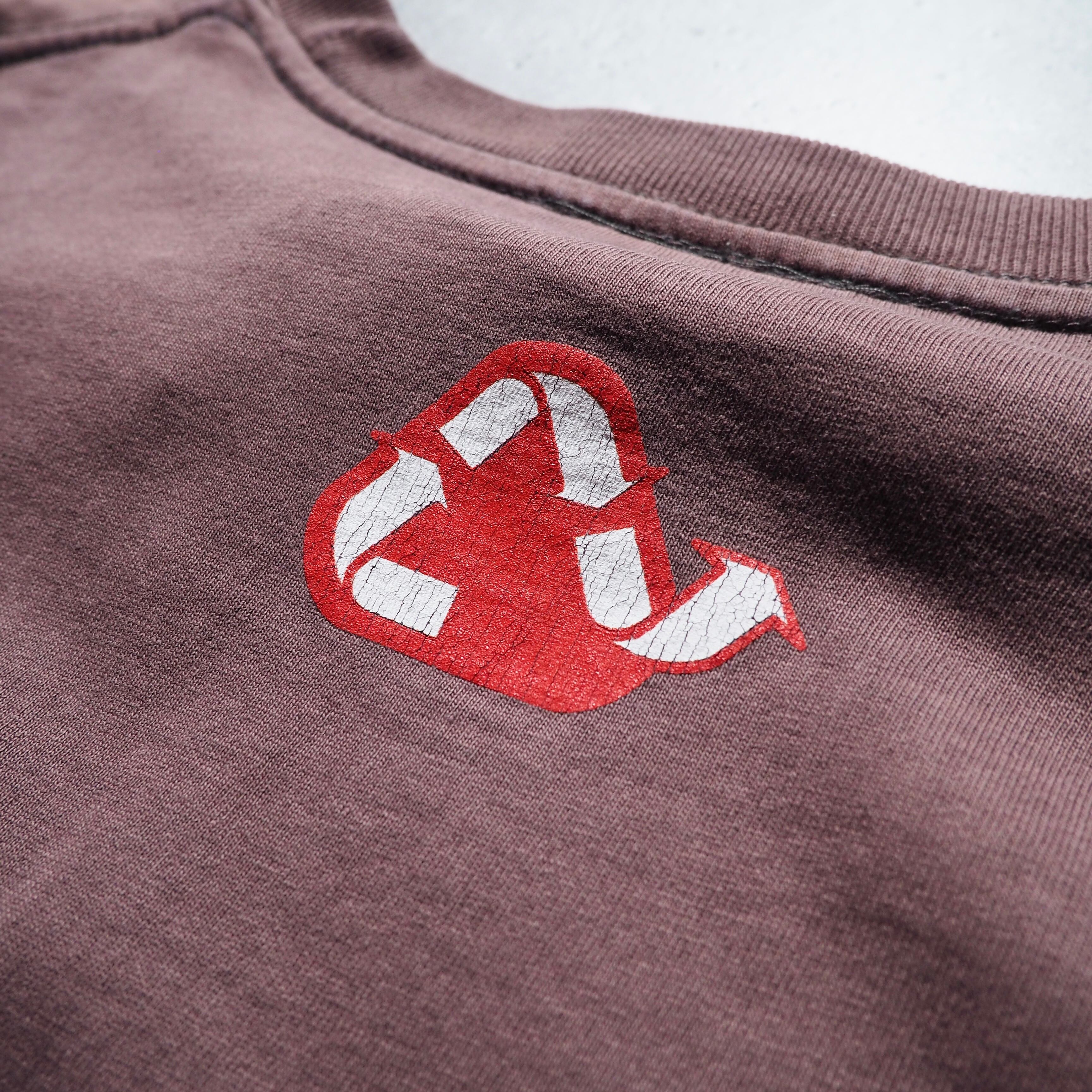 ” 循環 ” Boro Circulation fade printed Re:make SS Tee