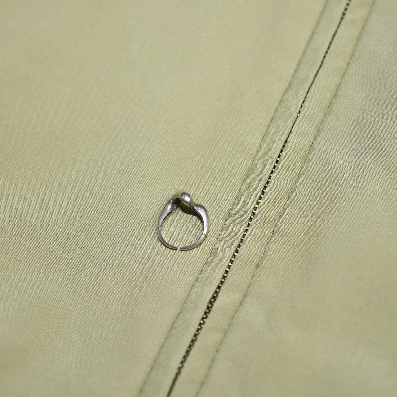 wool×cotton reversible blouson