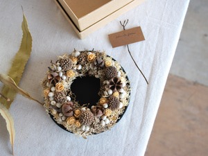 ten.：donut.wreath 11 ４種の木の実/ドライミニリース