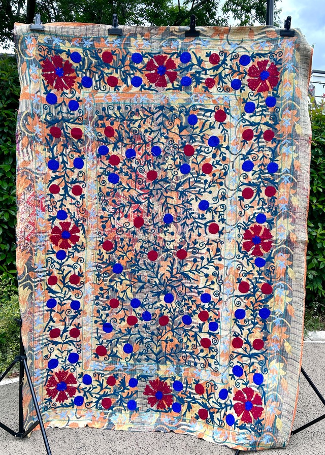 EMBROIDERY KANTHA QUILT_022