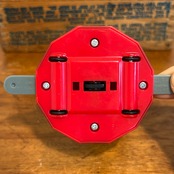 M&M's クリスマス・トレイン・トッパー サーカストレイン 列車 機関車 イエロー ミールトイ エムアンドエムズ MU-289