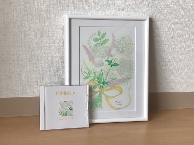 Hibikism vol.Ⅱ CDと絵（額装）のセット