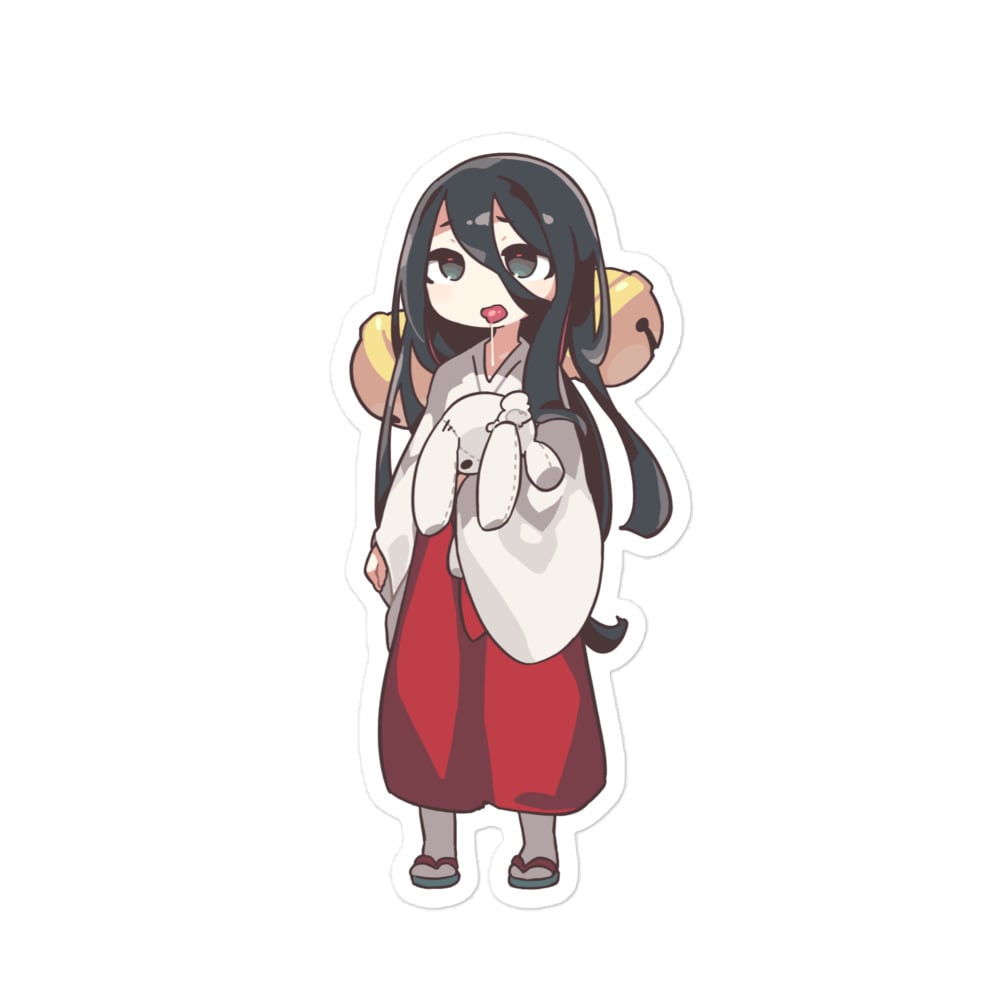 人物ステッカー　十月うさぎ様② うさぎの誕生月ステッカー 12枚セット シール・ステッカー whip