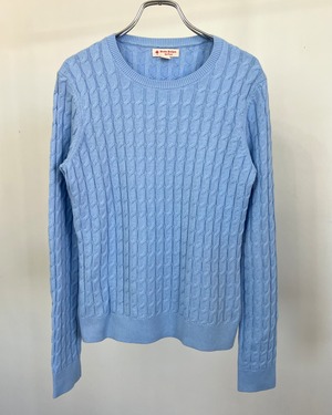 cashmere blend light blue sweater