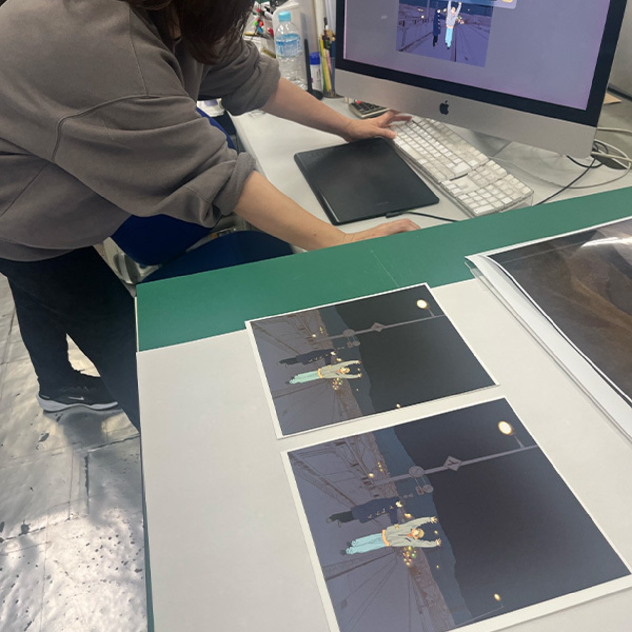 《受注生産》絵津鼓 ジクレー版画作品〝メロンの味〟［額縁なし］