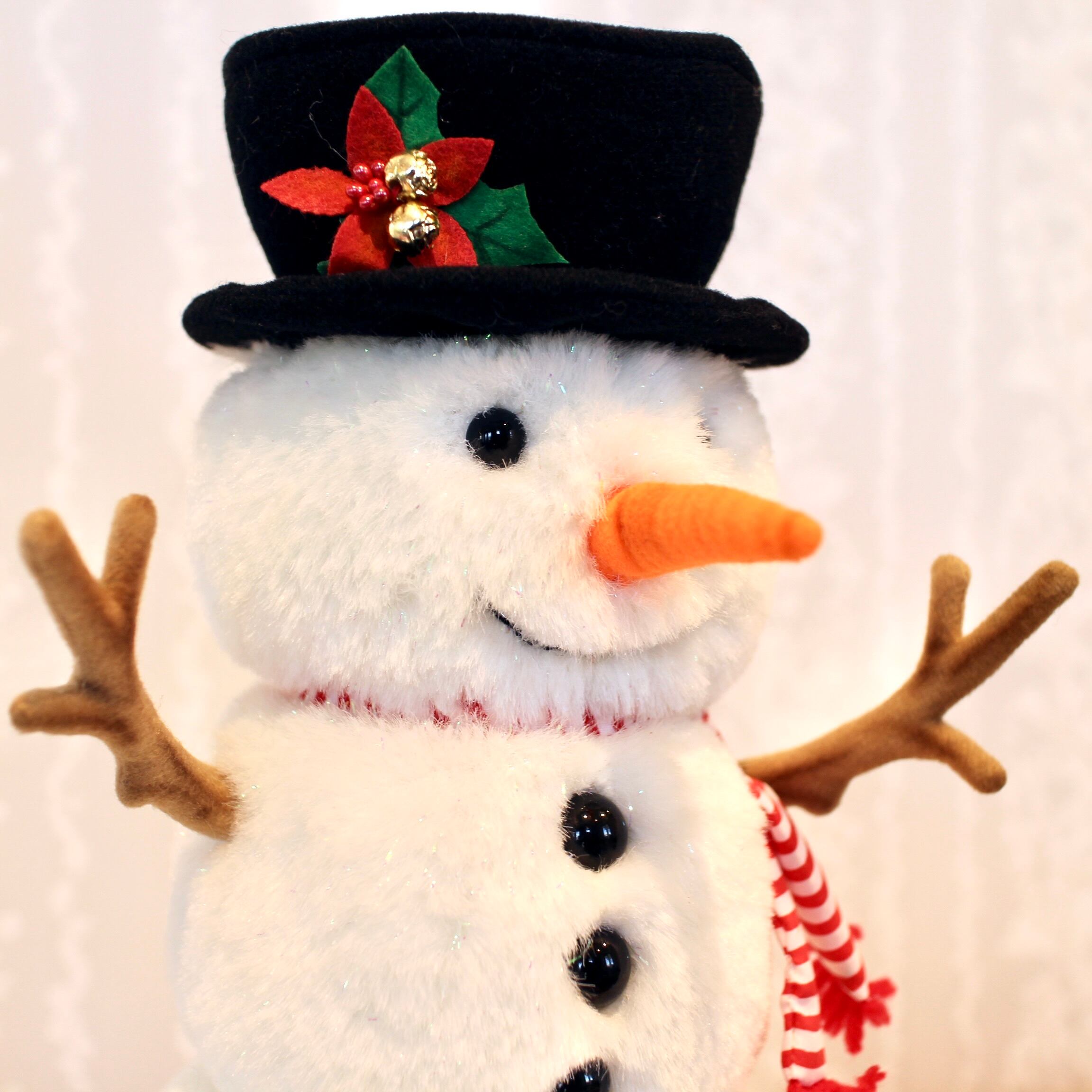 スノーマン　ゴブラン織りマット　人形用 スノーマン ゴブラン織りマット 人形用