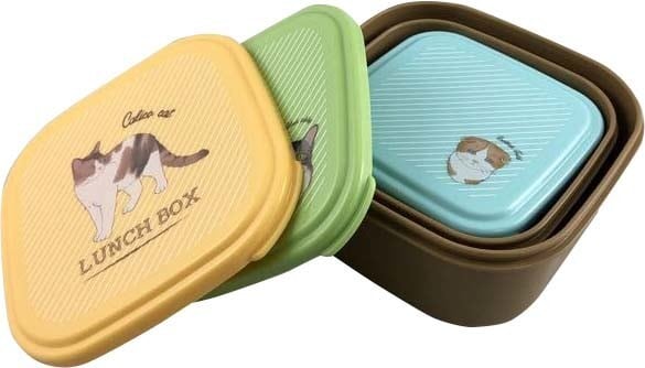 弁当箱・水筒 Neko 3点セットネコお弁当箱/ランチボックス/ 【お弁当箱/水筒